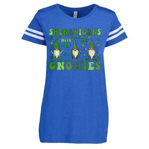 Shenanigans With My Gnomies Enza Ladies Jersey Football T-Shirt