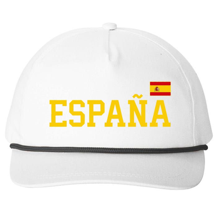 Spain Women Men Kids Spanish Flag Red España Snapback Five-Panel Rope Hat