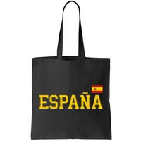 Spain Women Men Kids Spanish Flag Red España Tote Bag