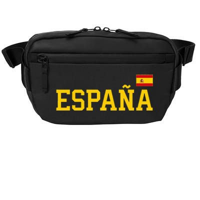 Spain Women Men Kids Spanish Flag Red España Crossbody Pack