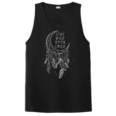 Stay Wild Moon Gift Child Dream Catcher Gift PosiCharge Competitor Tank