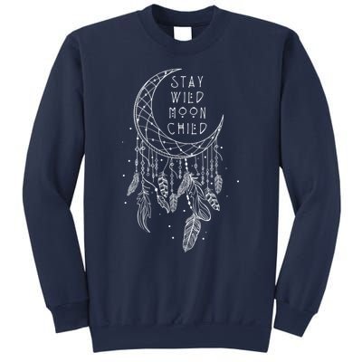 Stay Wild Moon Gift Child Dream Catcher Gift Sweatshirt