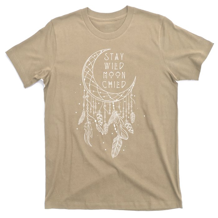 Stay Wild Moon Gift Child Dream Catcher Gift T-Shirt