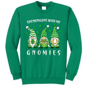 Shenanigans With My Gnomies St Patricks Day Gnome Sweatshirt