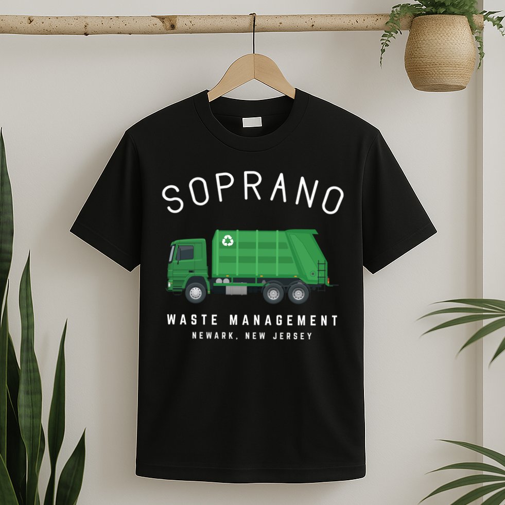 Soprano Waste Management Newark New Jersey T-Shirt