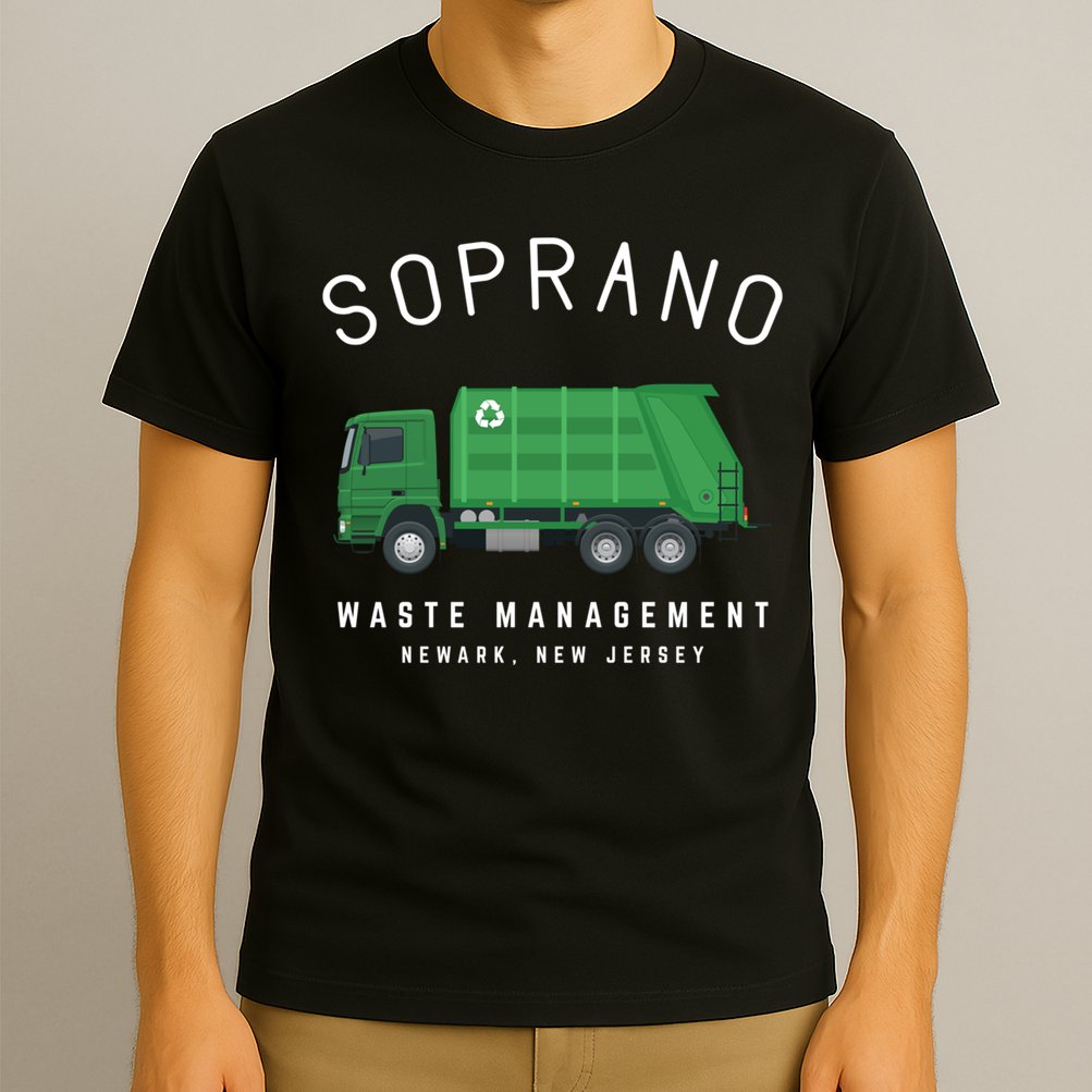 Soprano Waste Management Newark New Jersey T-Shirt