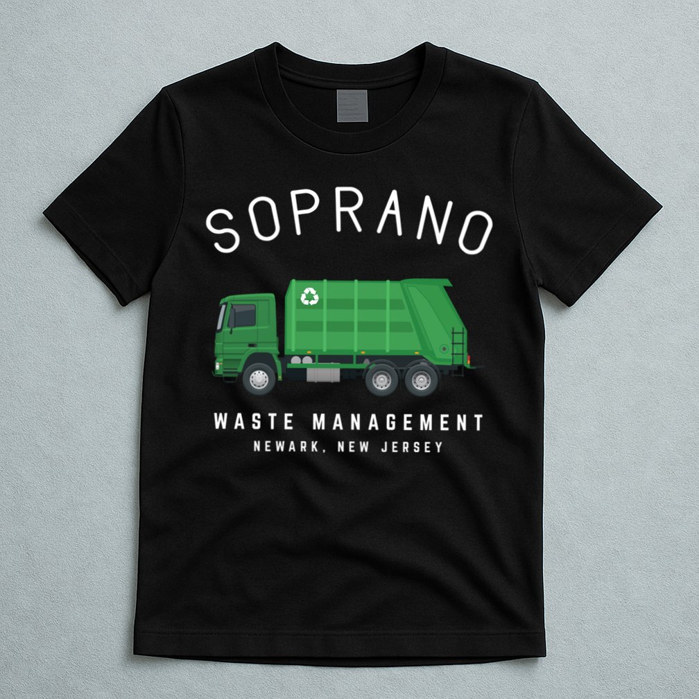 Soprano Waste Management Newark New Jersey T-Shirt