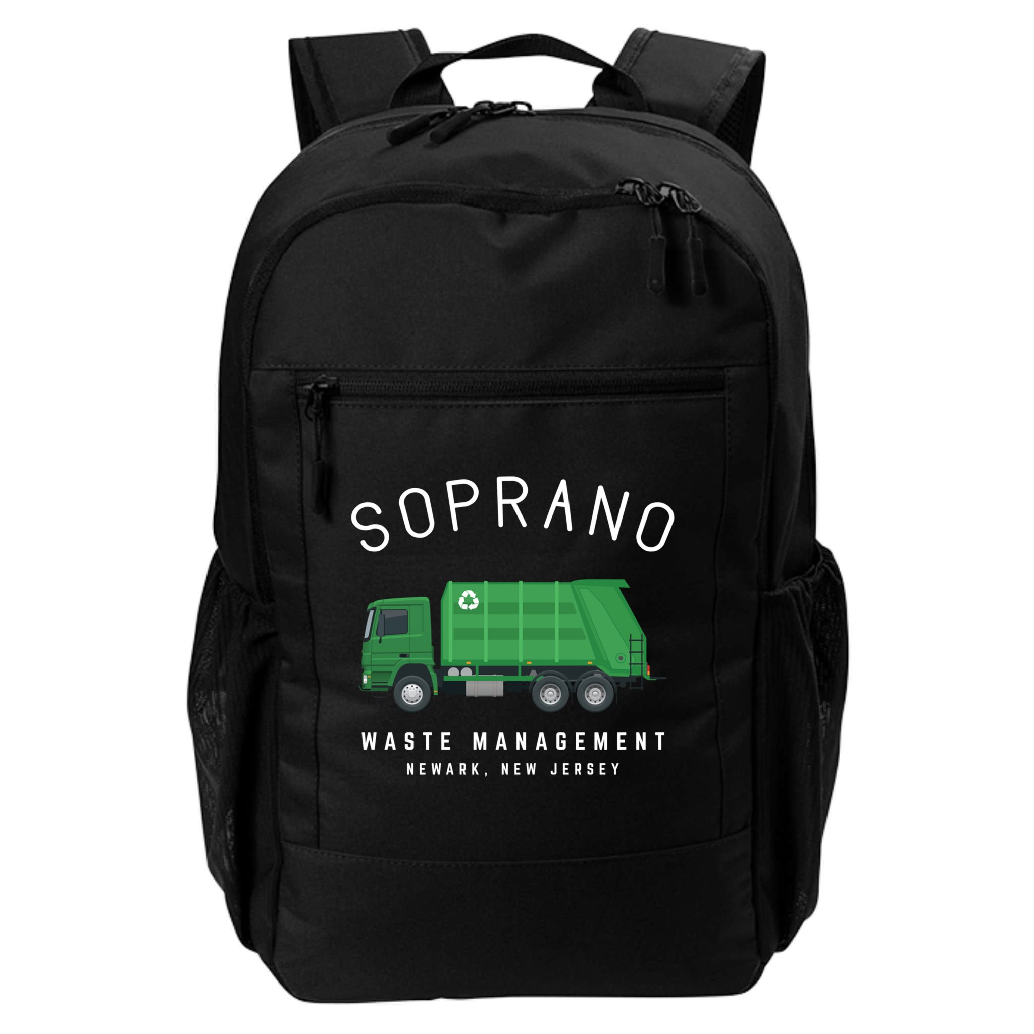 Soprano Waste Management Newark New Jersey Backpack