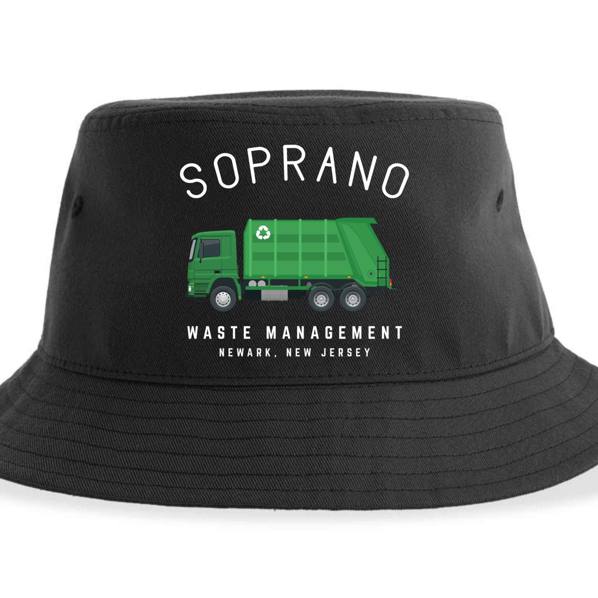 Soprano Waste Management Newark New Jersey Sustainable Bucket Hat