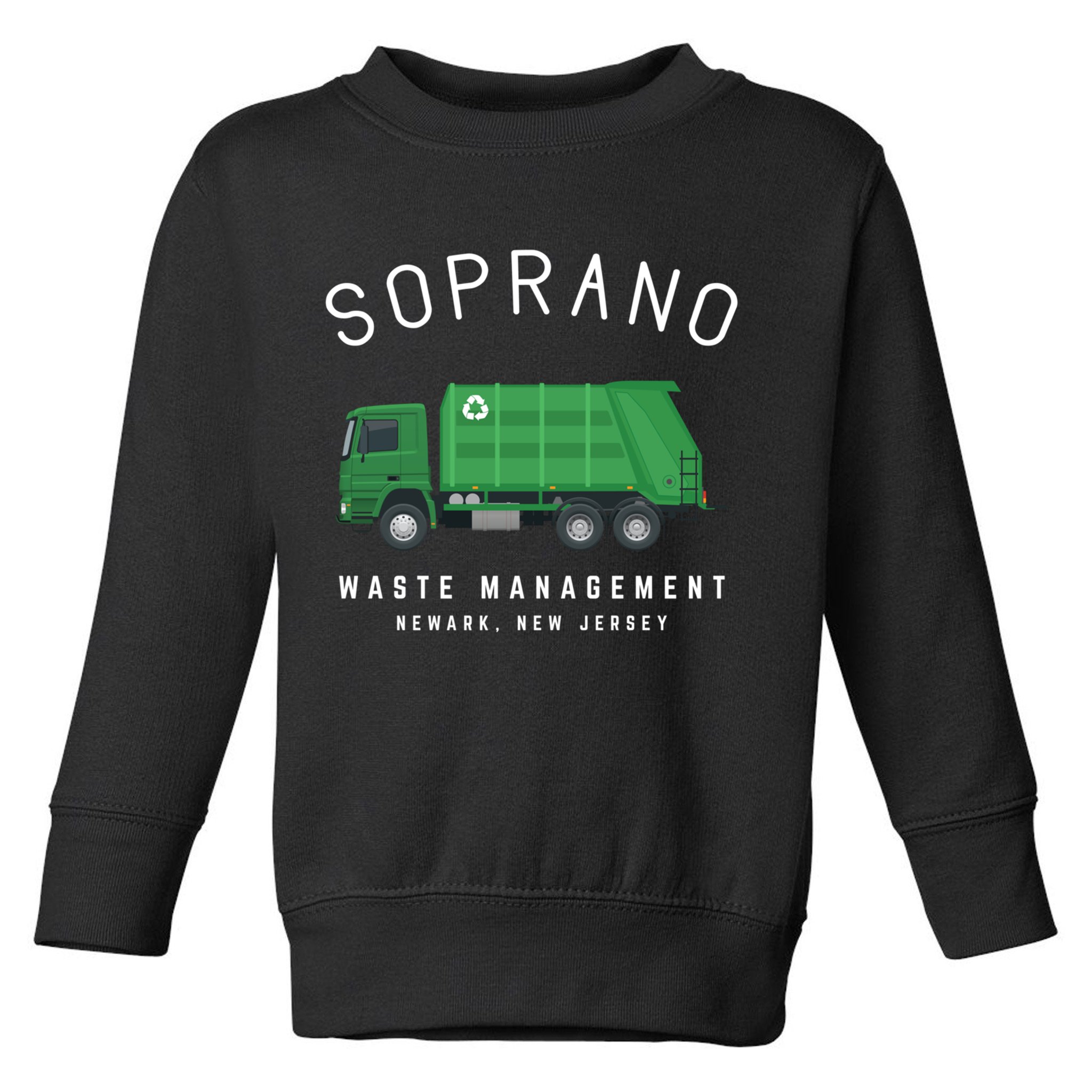 Soprano Waste Management Newark New Jersey Toddler Sweatshirt