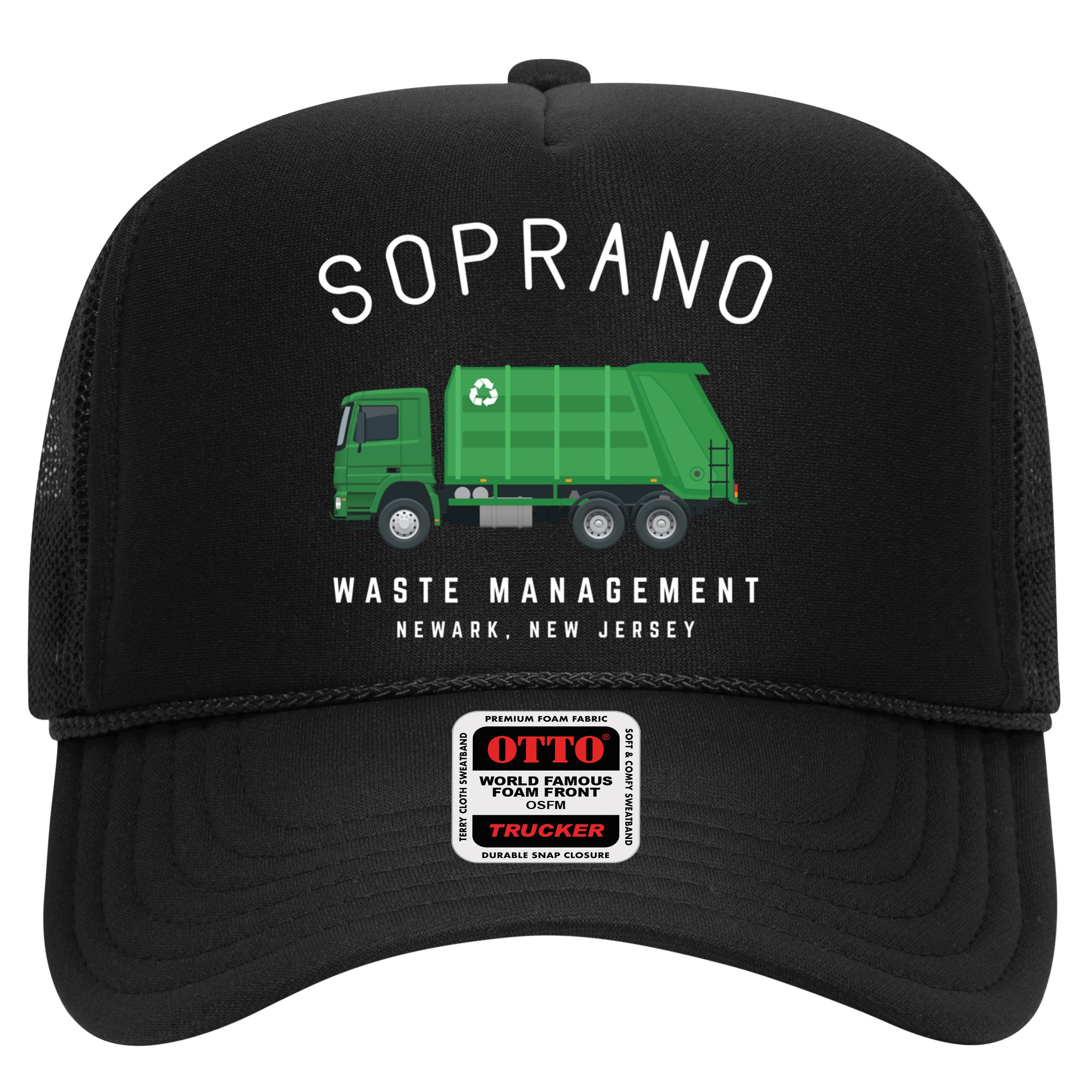 Soprano Waste Management Newark New Jersey Hat
