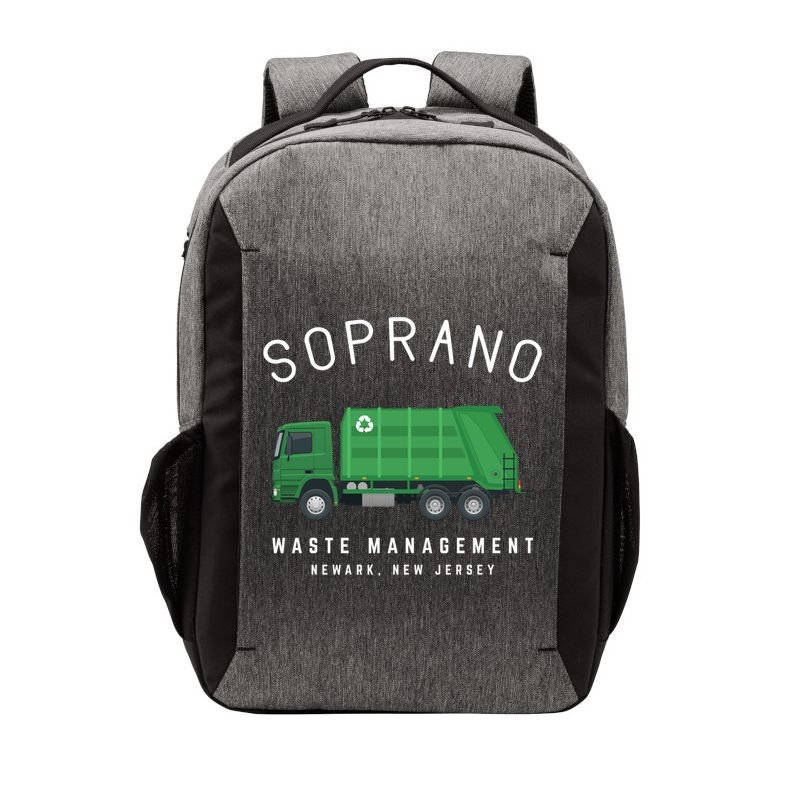 Soprano Waste Management Newark New Jersey Vector Backpack