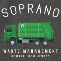 Soprano Waste Management Newark New Jersey Vector Backpack