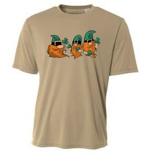 Shenanigans With My Gnomies, St Patricks Gnome Cooling Performance Crew T-Shirt