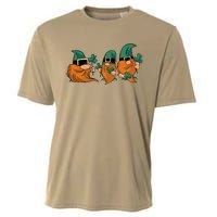 Shenanigans With My Gnomies, St Patricks Gnome Cooling Performance Crew T-Shirt