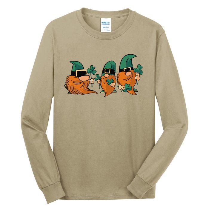 Shenanigans With My Gnomies, St Patricks Gnome Tall Long Sleeve T-Shirt