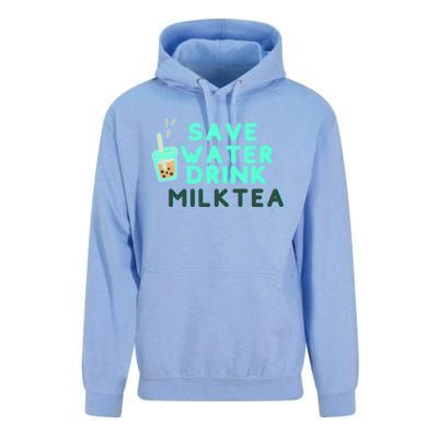 Save Water Milktea Milk Tea Lover Gift Cute Gift Unisex Surf Hoodie