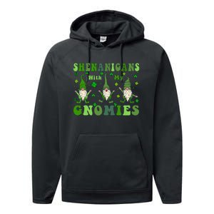 Shenanigans With My Gnomies Performance Fleece Hoodie