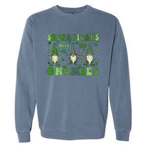 Shenanigans With My Gnomies Garment-Dyed Sweatshirt