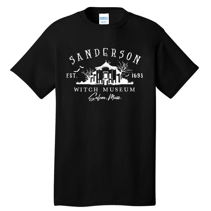 Sanderson Witch Museum Sanderson Sisters Halloween Witches Tall T-Shirt