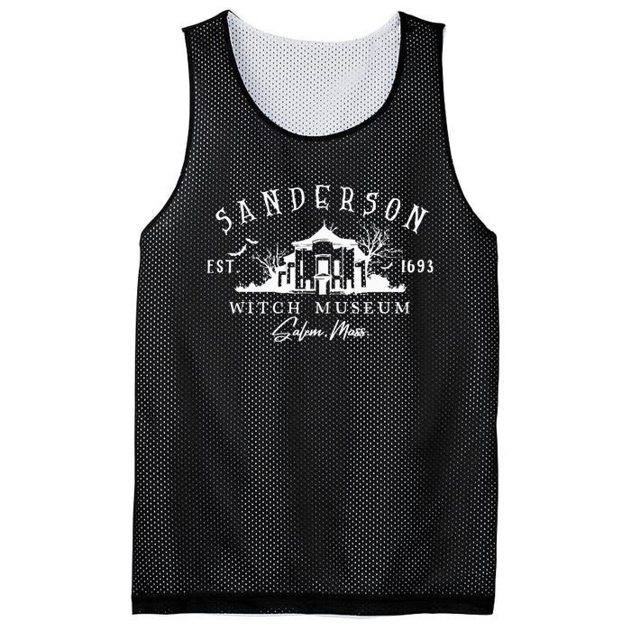 Sanderson Witch Museum Sanderson Sisters Halloween Witches Mesh Reversible Basketball Jersey Tank