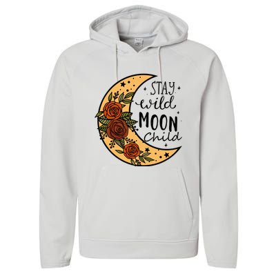 Stay Wild Moon Child Performance Fleece Hoodie