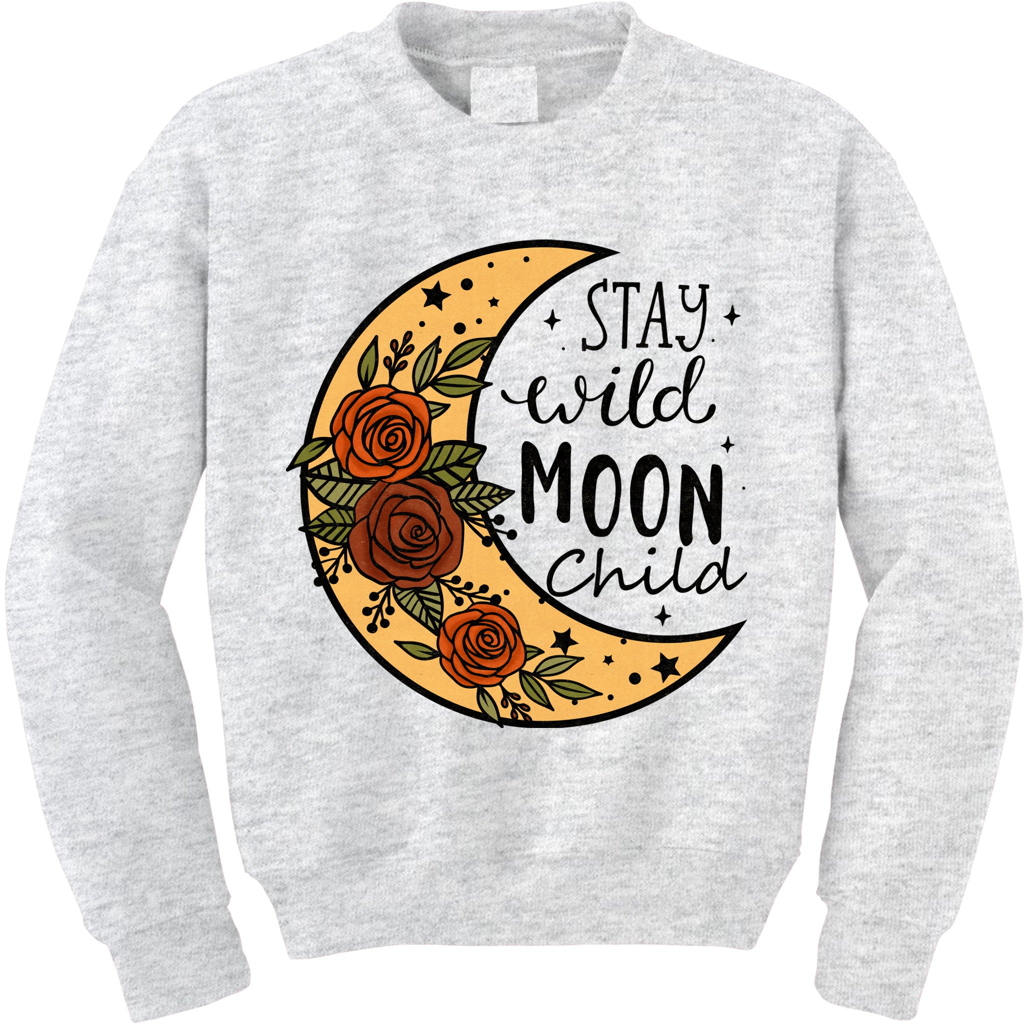 Stay Wild Moon Child Kids Sweatshirt