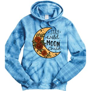 Stay Wild Moon Child Tie Dye Hoodie