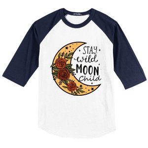 Stay Wild Moon Child Baseball Sleeve Shirt