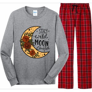 Stay Wild Moon Child Long Sleeve Pajama Set