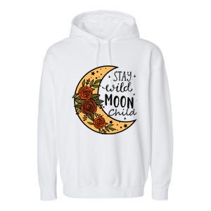 Stay Wild Moon Child Garment-Dyed Fleece Hoodie