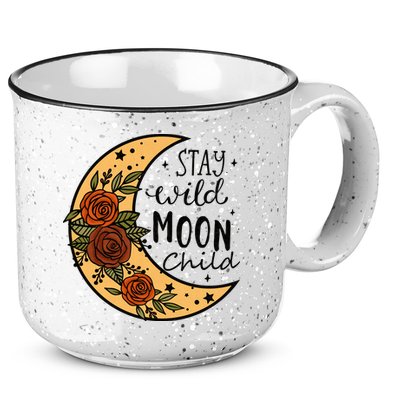 Stay Wild Moon Child 15oz Campfire Ceramic Mug