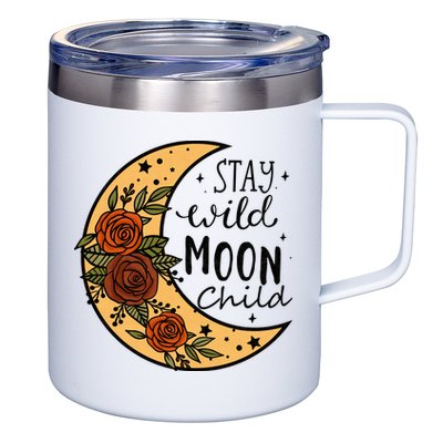 Stay Wild Moon Child 12oz Stainless Steel Coffee Mug