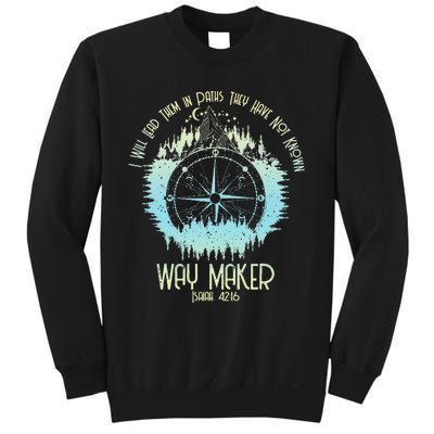 Spiritual Way Maker Bible Verse Christian Faith Way Maker Sweatshirt