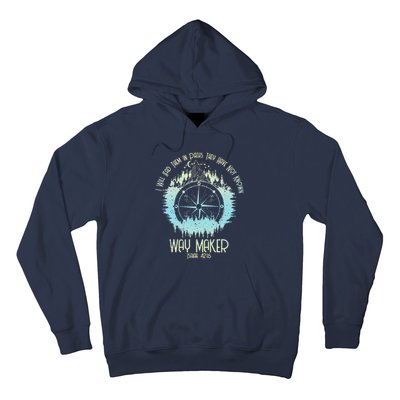 Spiritual Way Maker Bible Verse Christian Faith Way Maker Hoodie