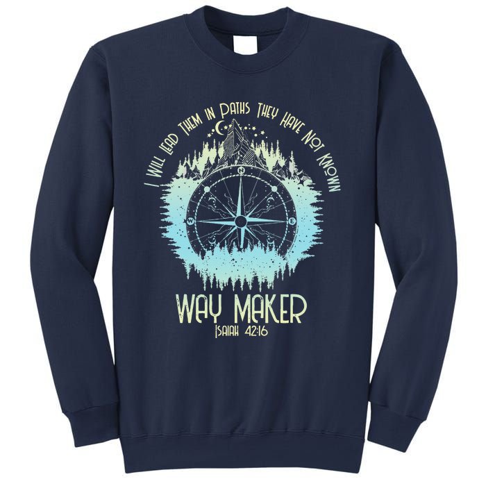 Spiritual Way Maker Bible Verse Christian Faith Way Maker Sweatshirt