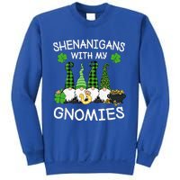 Shenanigans With My Gnomies St. Patricks Day Gnomes Irish Sweatshirt