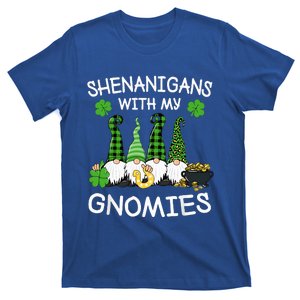 Shenanigans With My Gnomies St. Patricks Day Gnomes Irish T-Shirt