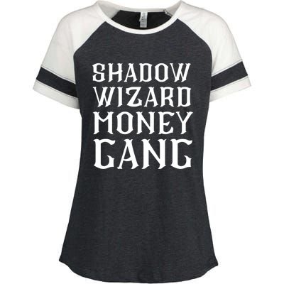 Shadow Wizard Money Gang Tee Enza Ladies Jersey Colorblock Tee