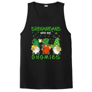 Shenanigans With My Gnomies St Patrick's Day Gnome Lover PosiCharge Competitor Tank