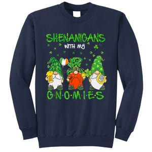 Shenanigans With My Gnomies St Patrick's Day Gnome Lover Sweatshirt