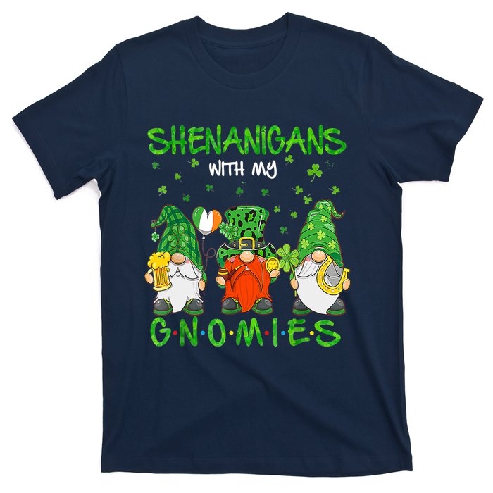 Shenanigans With My Gnomies St Patrick's Day Gnome Lover T-Shirt