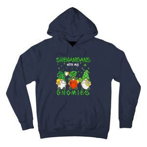 Shenanigans With My Gnomies St Patrick's Day Gnome Lover Tall Hoodie