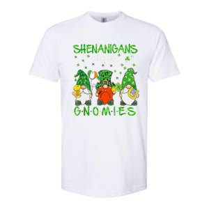 Shenanigans With My Gnomies St Patrick's Day Gnome Lover Softstyle CVC T-Shirt