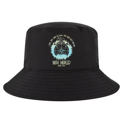 Spiritual Way Maker Bible Verse Christian Faith Way Maker Cool Comfort Performance Bucket Hat