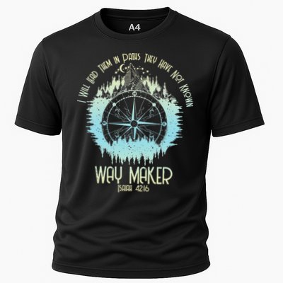 Spiritual Way Maker Bible Verse Christian Faith Way Maker Performance Shirt