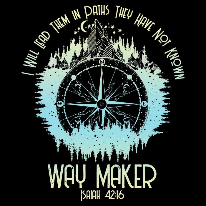 Spiritual Way Maker Bible Verse Christian Faith Way Maker T-Shirt