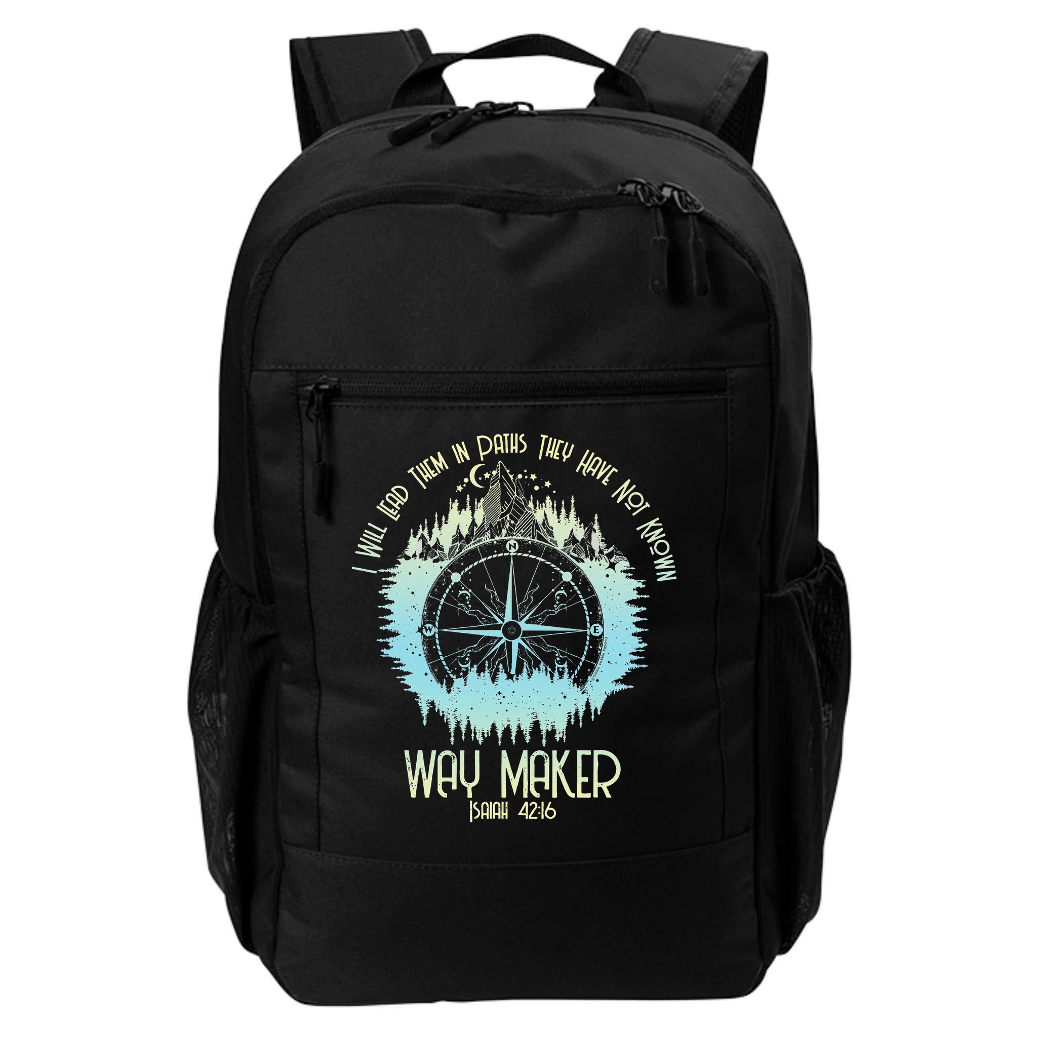 Spiritual Way Maker Bible Verse Christian Faith Way Maker Backpack