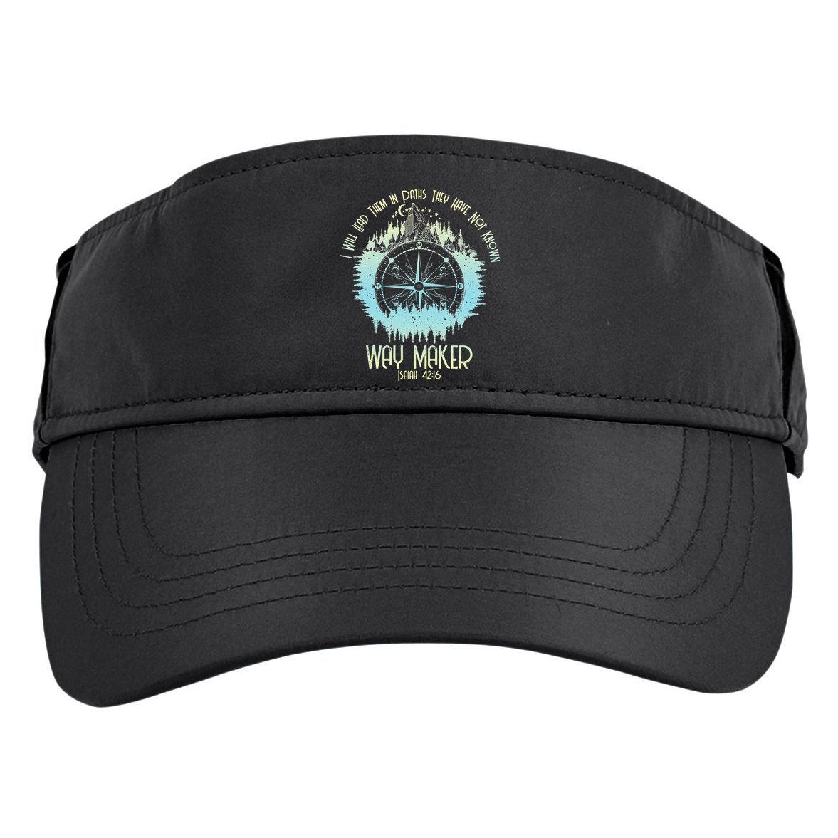 Spiritual Way Maker Bible Verse Christian Faith Way Maker Adult Drive Performance Visor