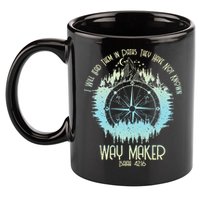 Spiritual Way Maker Bible Verse Christian Faith Way Maker 11oz C Handle Ceramic Mug